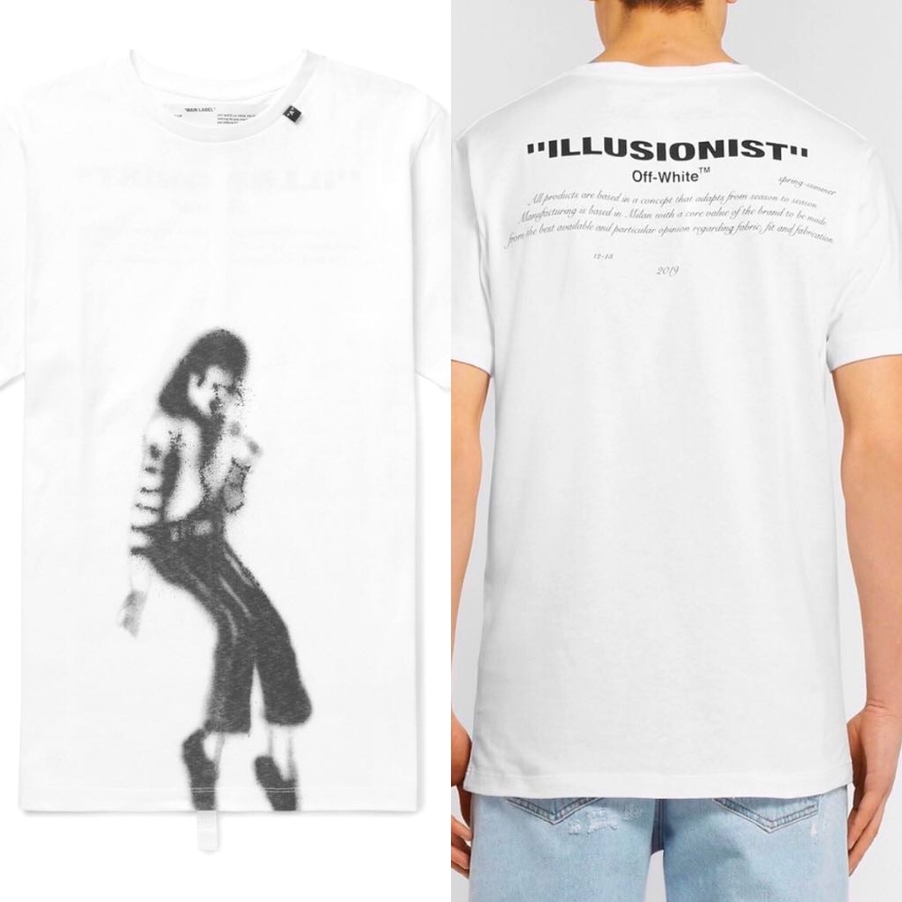 Off-White Slim Fit Michael Jackson T-shirt and “Insert Complicated Title Here”